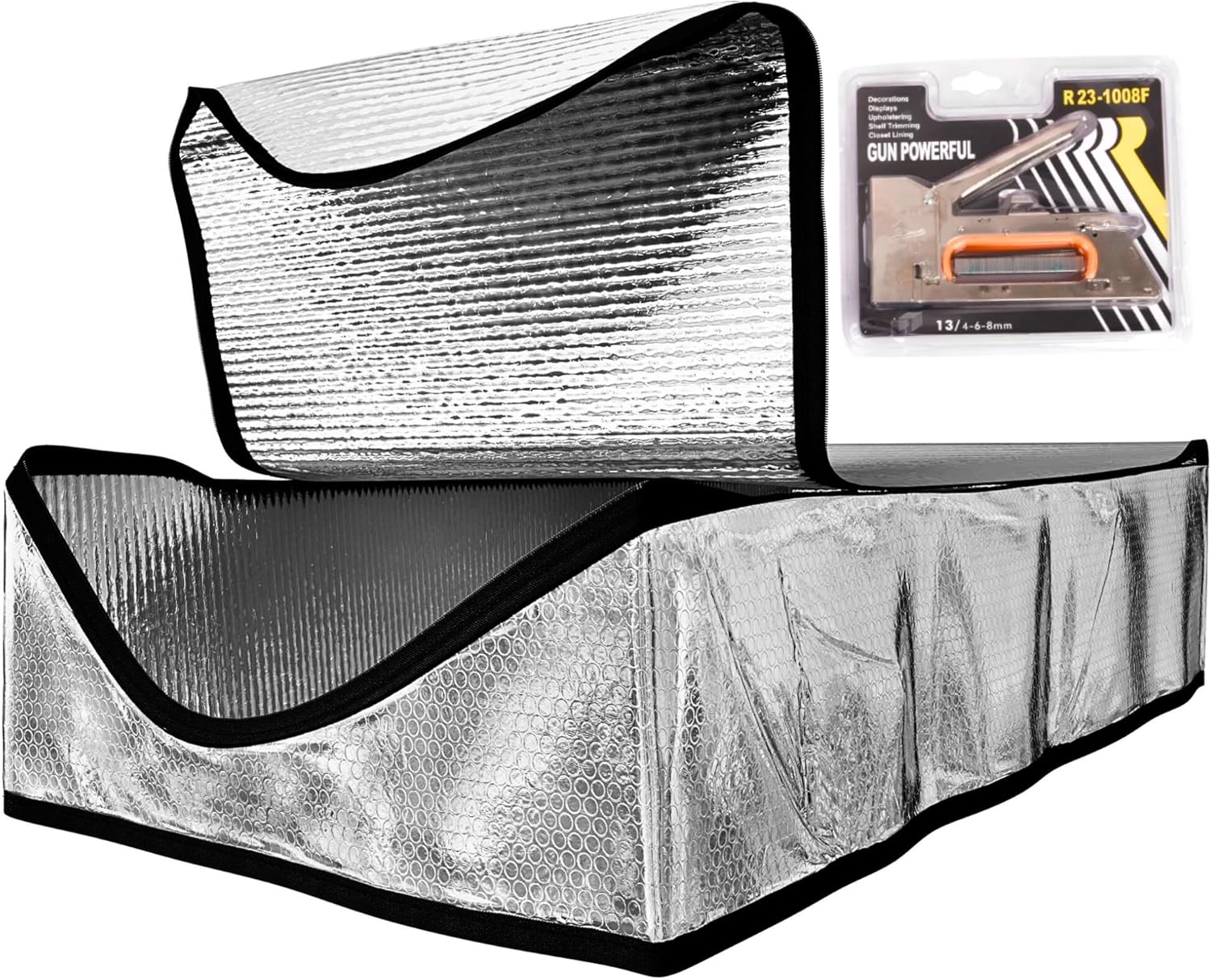 Energy Wise™ Attic Tent - 25"x54"x11", Air Tight Attic Door Insulation Cover With Easy Zipper Access - Energy Wise Brand
