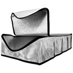 Energy Wise Attic Tent - 25"x54"x11", Air Tight Attic Door Insulation Cover With Easy Zipper Access - Energy Wise Brand